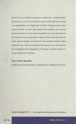 Jean-Pierre Vernant - autour de l'image