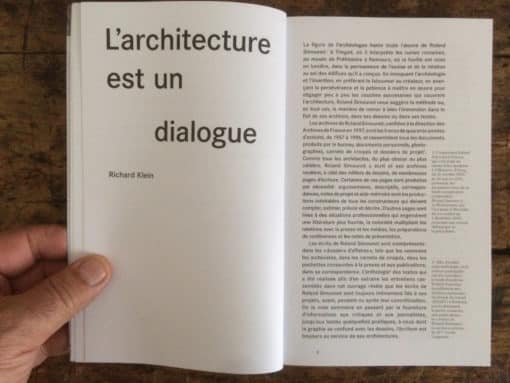 Roland Simounet - Dialogue sur l'invention - Les production du Effa