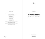 Robert Wyatt - Rock Bottom - Philippe Gonin – Image 2