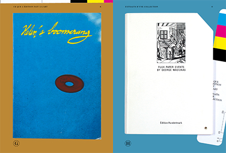 Ce que l'édition fait à l'art - Extraits d'une collection