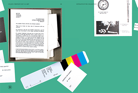 Ce que l'édition fait à l'art - Extraits d'une collection