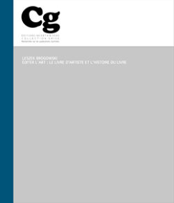 Editer l’art – Leszek Brogowski