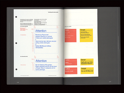IBM – Graphic Design Guide from 1969 to 1987