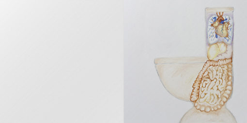 Toilet Paintings - Quintessa Matranga