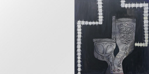 Toilet Paintings - Quintessa Matranga