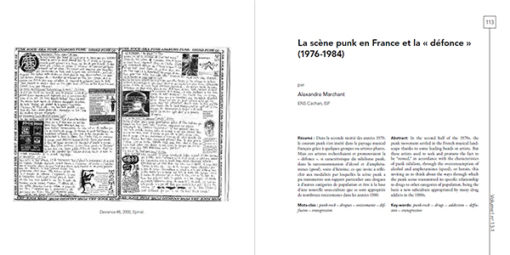 Volume ! n° 13-1 – La scène punk en France