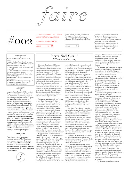 faire # 002