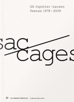 Saccages - GX Jupitter-Larsen + CD