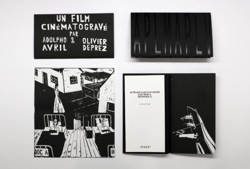 Acteurs d'un film gravé. Docteur A. Infirmier O. - Annabelle Dupret, Olivier Deprez et Adolpho Avril – Image 4