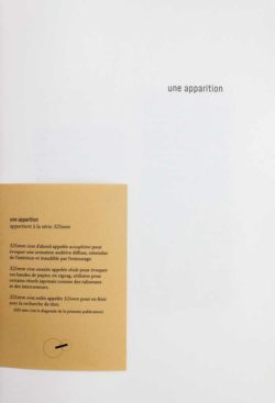Une apparition - Aymeric Vergnon