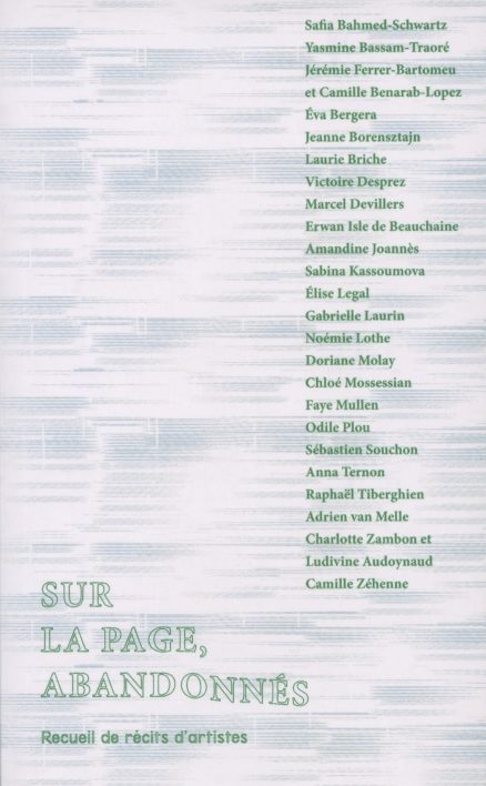 Sur la page, abandonnés — vol.1