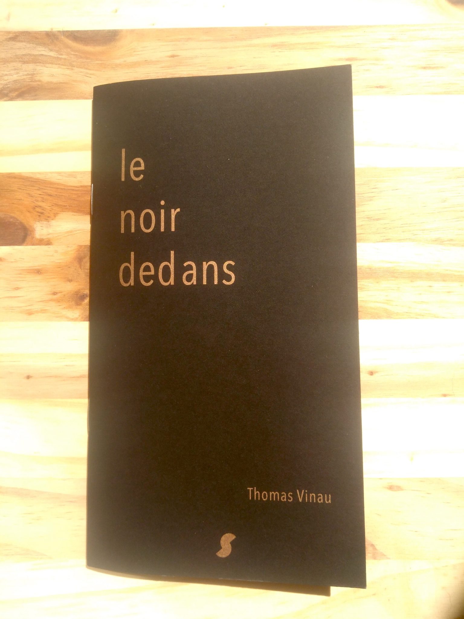 Le noir dedans - Thomas Vinau