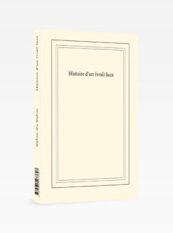 Histoire d'un (vrai) faux - Philippe Munda