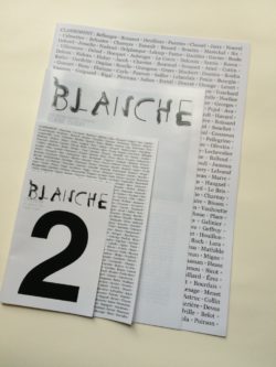 Blanche n°2 - Claude Closky