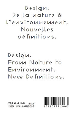 Design. From Nature to Environment. New Definitions - Coll.