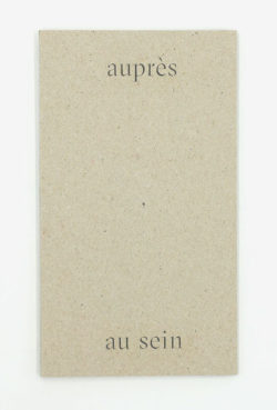 Auprès, au sein — Julien Van Anholt