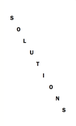 Solutions - Claude Closky