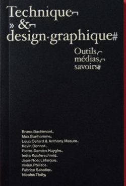 Technique & design graphique - Outils, médias, savoirs
