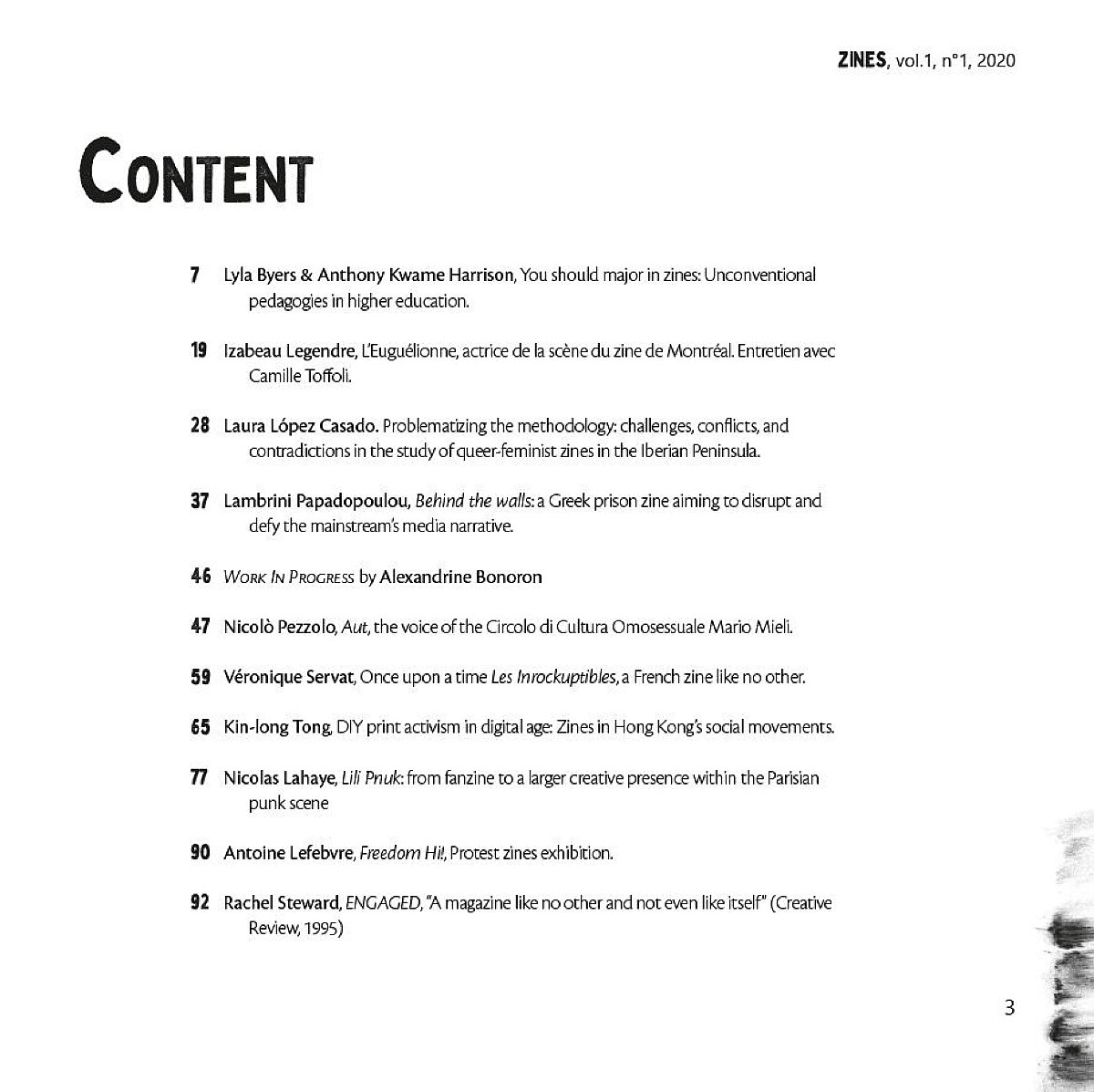 ZINES n°1 – An International Journal on Amateur and DIY Media – Image 2