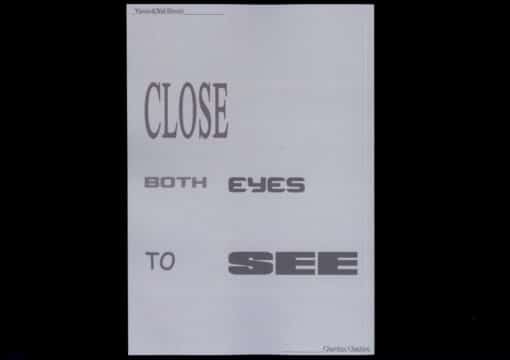 Close both eyes to see - Yannick Val Gesto – Image 2