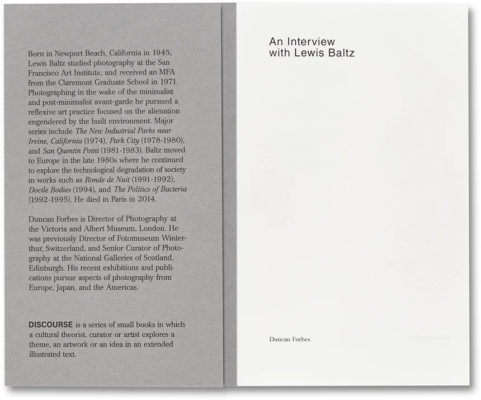 An Interview with Lewis Baltz - Duncan Forbes – Image 2