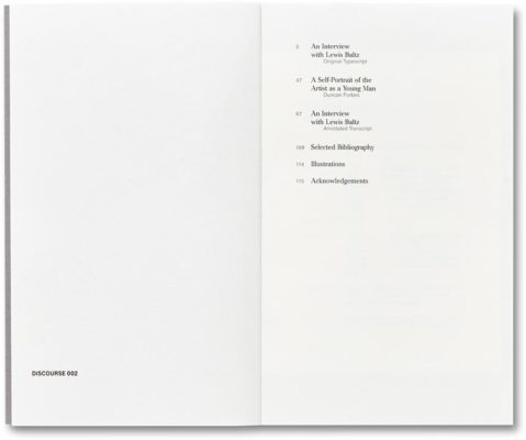 An Interview with Lewis Baltz - Duncan Forbes – Image 3