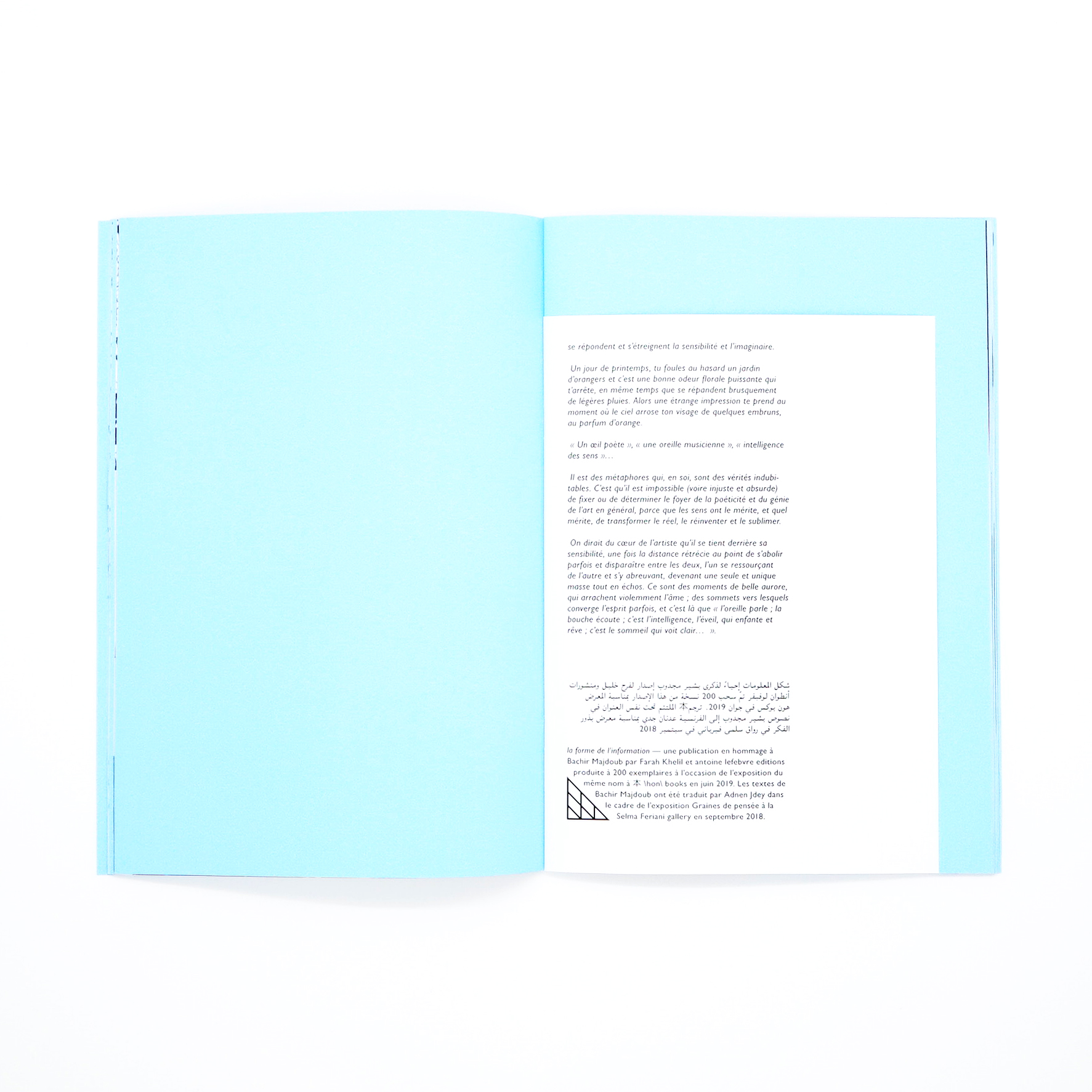 La Forme de l'information - Farah Khelil & antoine lefebvre editions – Image 7