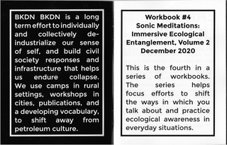 Break Down Workbook #4 – Sonic Meditations: Immersive Ecological Entanglement, Vol. 2 - Brett Bloom, BKDN BKDN – Image 3