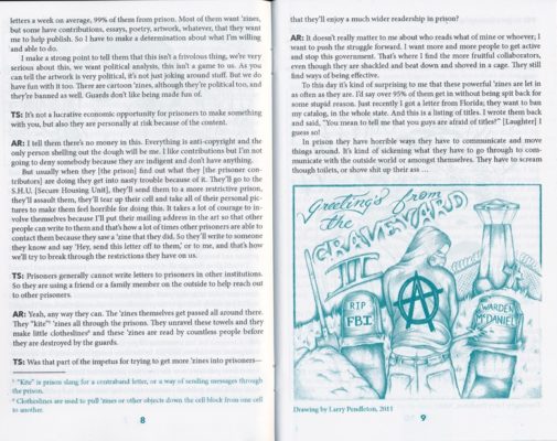 Publishing ‘Zines for Prisoners : An Interview with Anthony Rayson - Temporary Services – Image 2