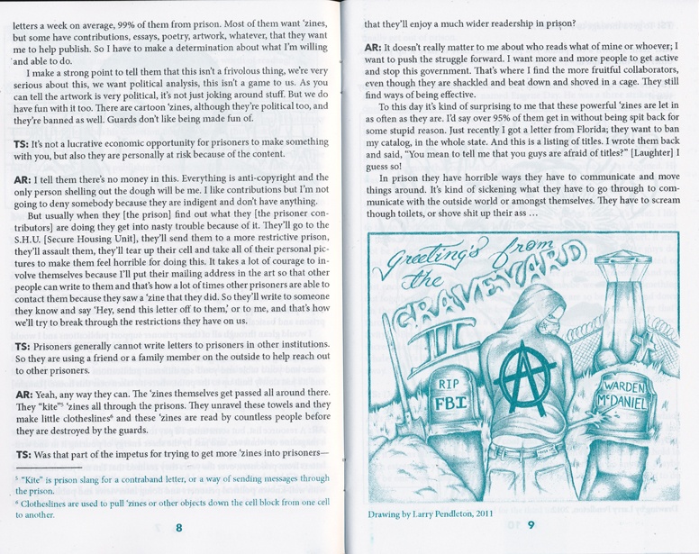 Publishing ‘Zines for Prisoners : An Interview with Anthony Rayson - Temporary Services – Image 2
