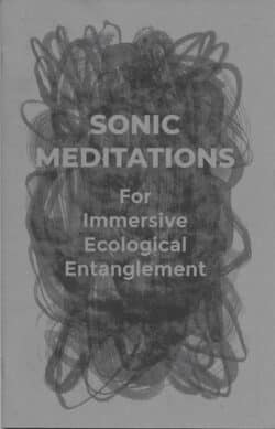 SONIC MEDITATIONS for immersive ecological entanglement - BKDN BKDN Press