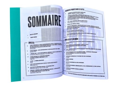 Après la révolution – Hors-série – JO Paris 2024. Carnets de luttes – Image 2