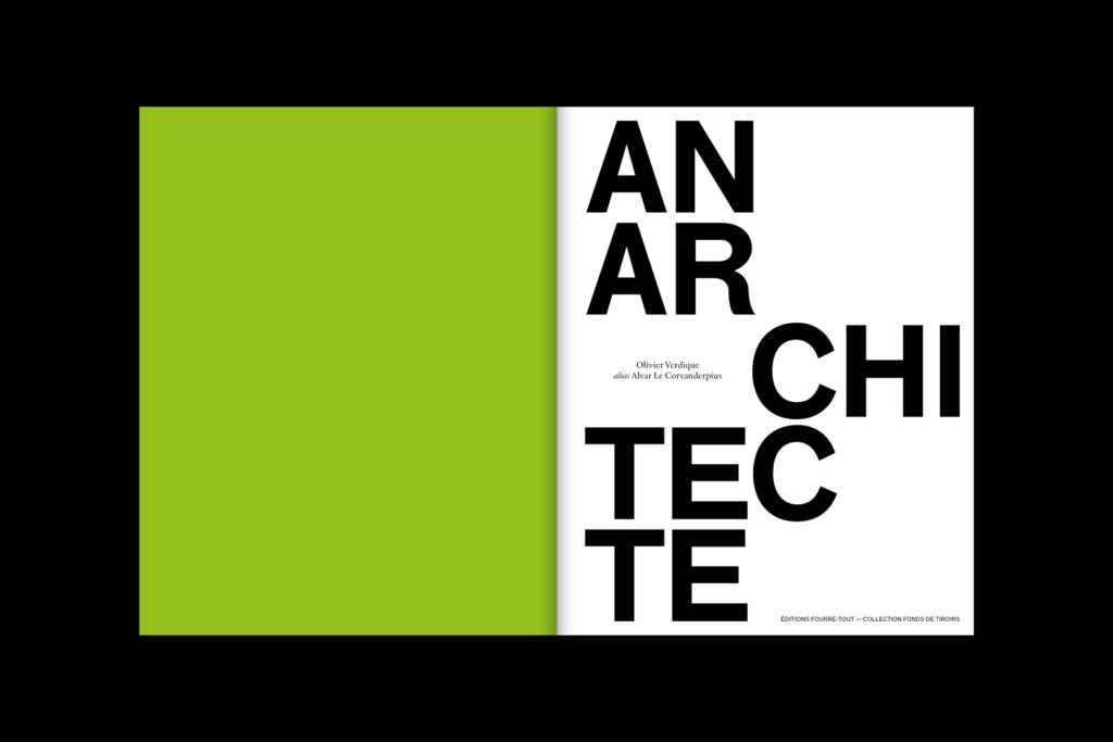 Anarchitecte - Olivier Verdique alias Alvar Le Corvanderpius – Image 2