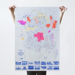 Carte des vignobles français en 2100