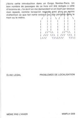 Problèmes de localisation - Élise Legal