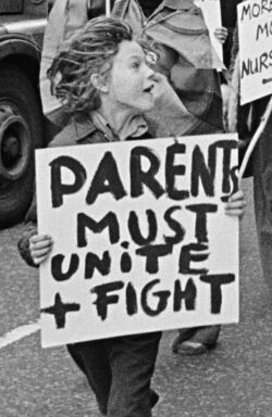 Parents Must Unite + Fight – Hackney Flashers - Camille Richert, Hackney Flashers