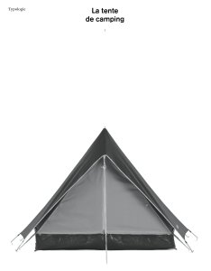 Typologie – The camping tent